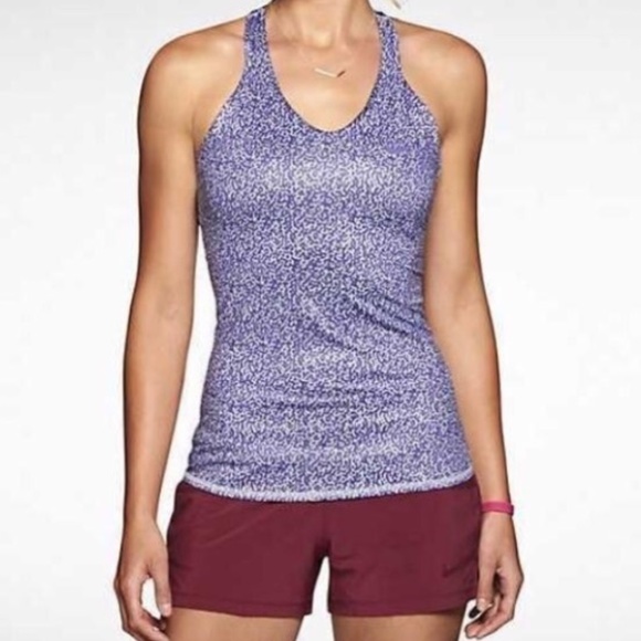 Nike Advantage Printed Tennis Dri-Fit Tank Top - Picture 1 of 13